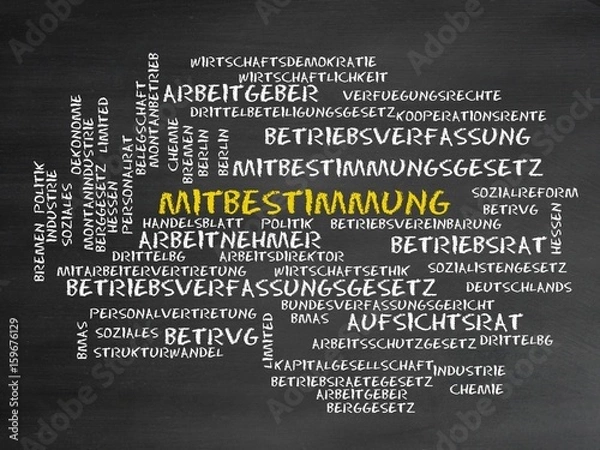Obraz Mitbestimmung