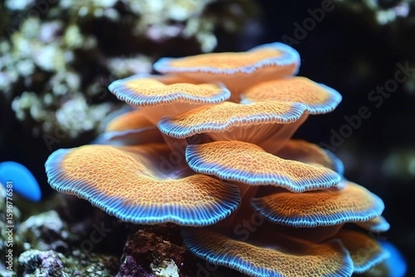 Obraz Colorful Coral Reef Close Up