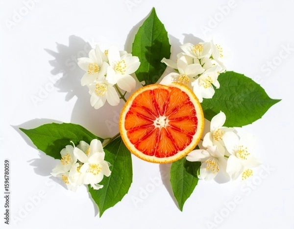 Fototapeta Generated image orange and beauty image