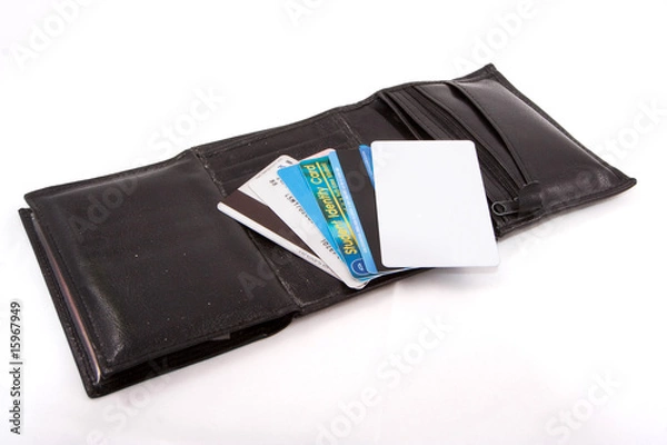 Obraz Wallet with plastic cards