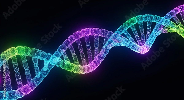 Obraz dna helix background