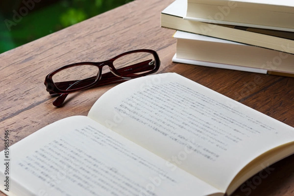 Obraz 読書のイメージ