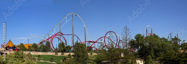 Obraz Европа,Испания,парк развлечений "Порт Авентура".