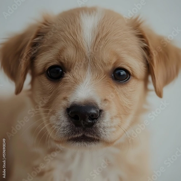 Obraz close up puppy photo 