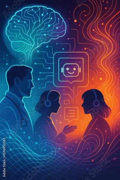 Obraz Doctors and AI