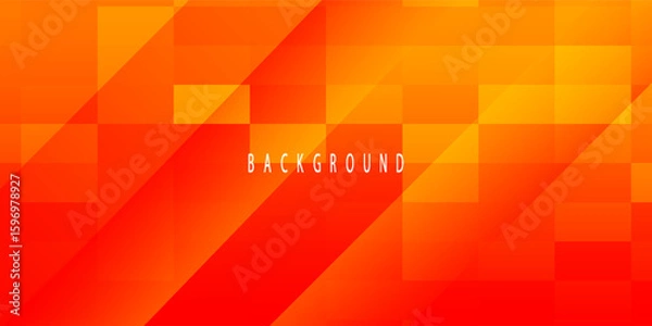 Obraz Abstract gradient orange with stripe background vector