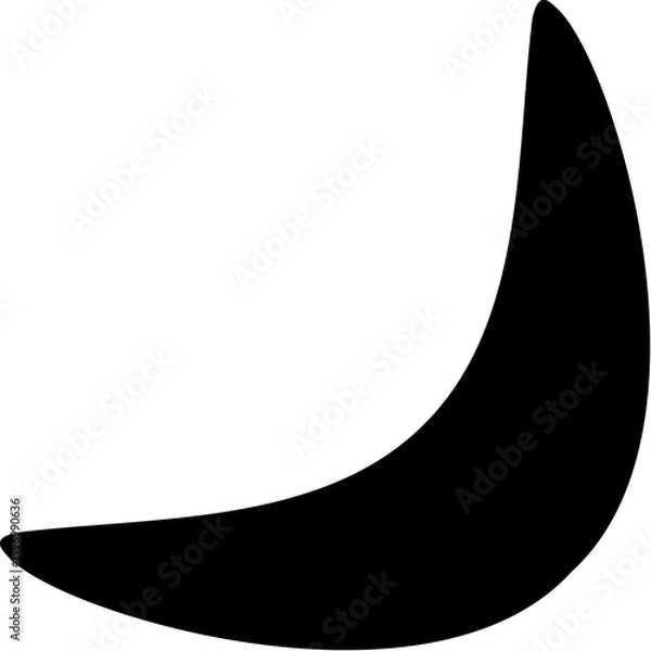 Obraz Creative Vector Shapes for Design Projects Professional Vector Illustration Collection Black