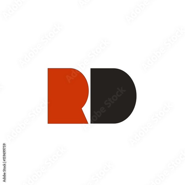 Fototapeta TRIANGLE INNITIALS R DESIGN