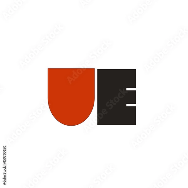 Fototapeta TRIANGLE INNITIALS U DESIGN