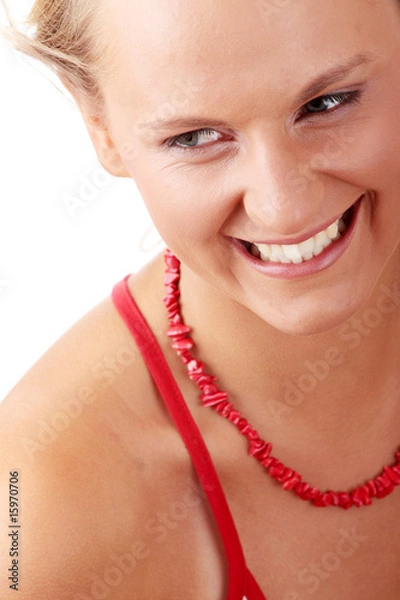 Obraz Portrait of the attractive blonde