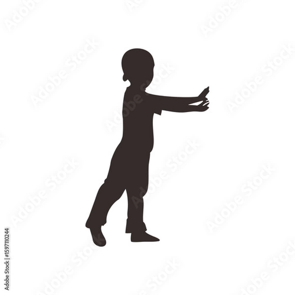 Fototapeta children in a cheerful and expressive atmosphere
