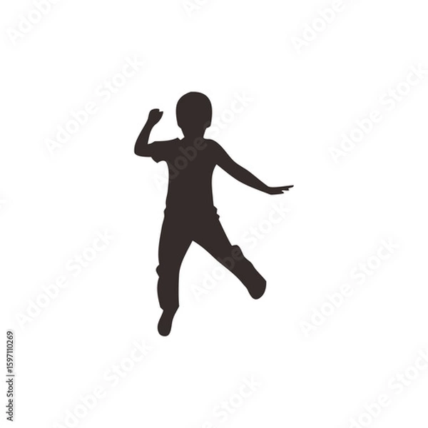 Fototapeta children in a cheerful and expressive atmosphere