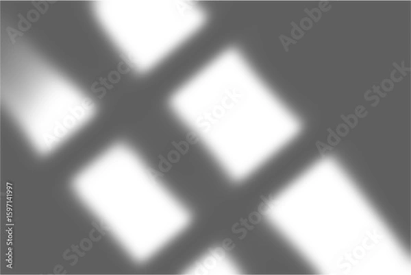 Obraz Diagonal white light rays shining across a dark textured background creating dramatic shadows