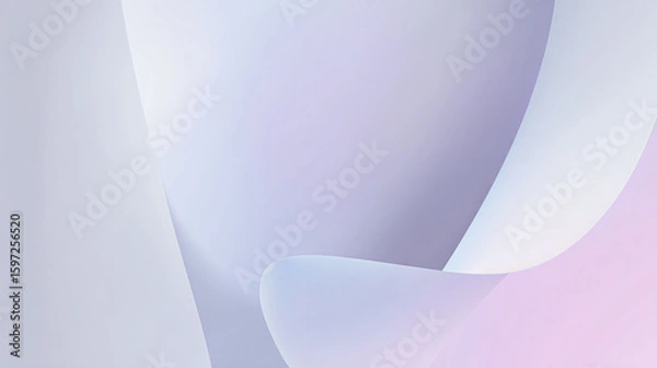 Fototapeta Abstract Gradient Texture Shape Light Pastel Colors Minimal Design Smooth Curve Digital Motion Serene Beauty Contemporary Illustration Simple Modern Art Fluid Elegance Visual Creativity