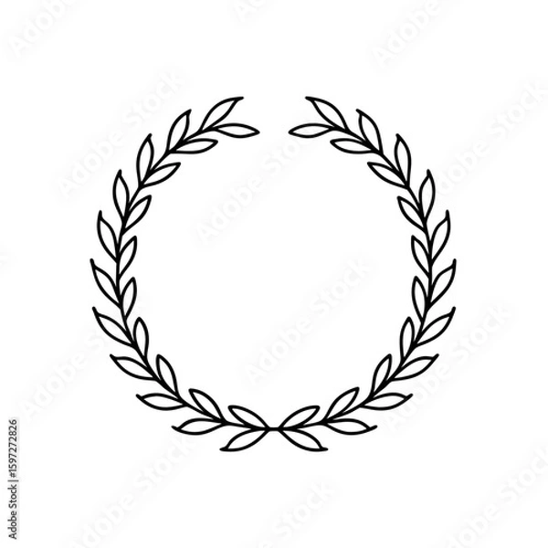 Obraz laurel wreath award