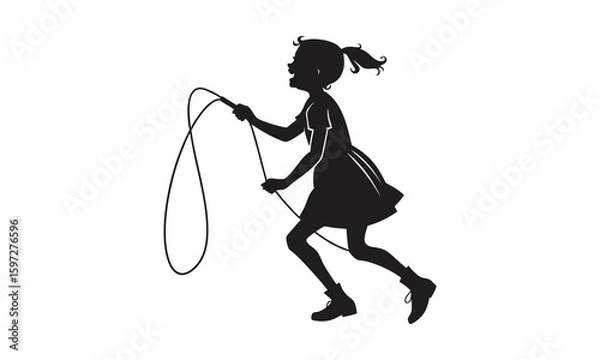 Fototapeta Fun Jump Rope