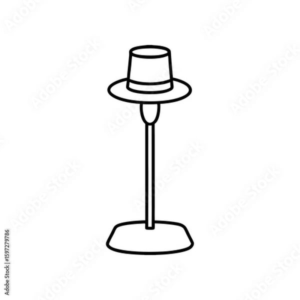 Fototapeta hat stand         .svg