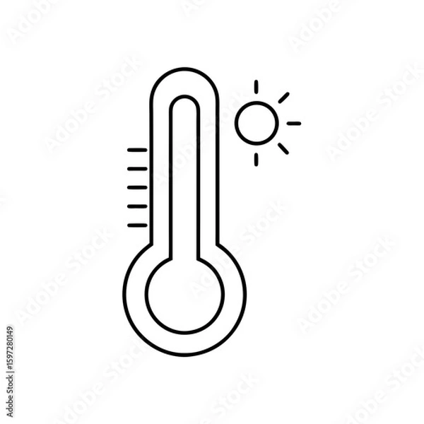 Obraz hot temperature      