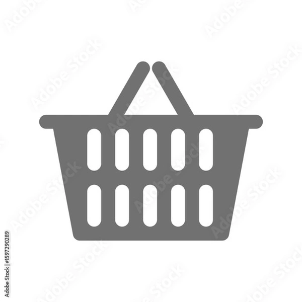 Fototapeta ショッピングバッグのシンプルなアイコン_02