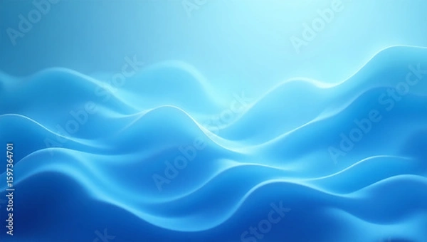 Fototapeta A luminous fluid abstract background