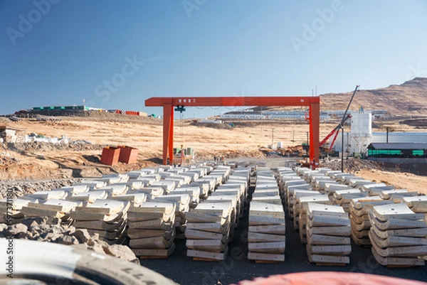 Fototapeta construction site