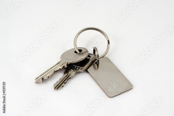 Fototapeta a bunch of keys.