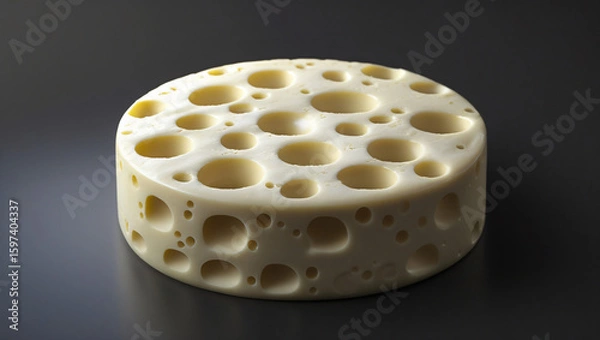 Fototapeta cheese on black