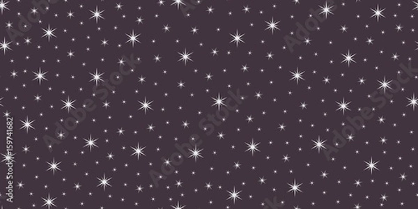 Fototapeta Seamless pattern for kids star