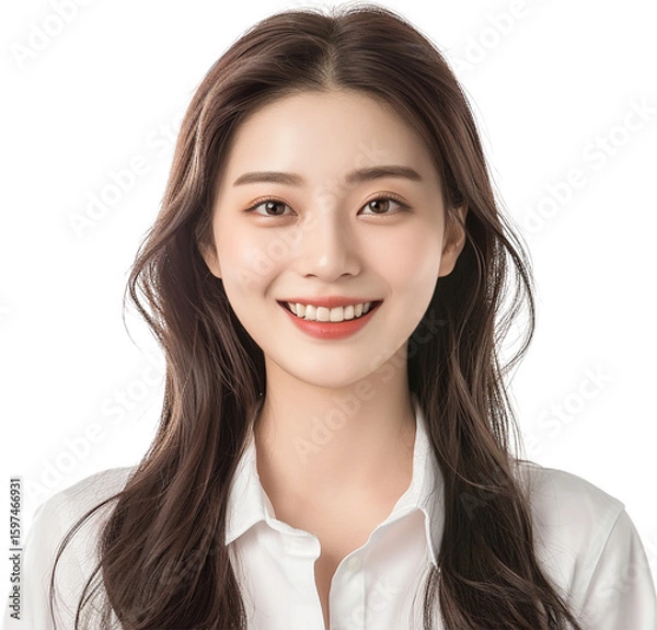 Obraz generative ai,여자,증명사진,프로필,여자 프로필,20대 여자,30대 여자,한국여자,여자모델,여성모델