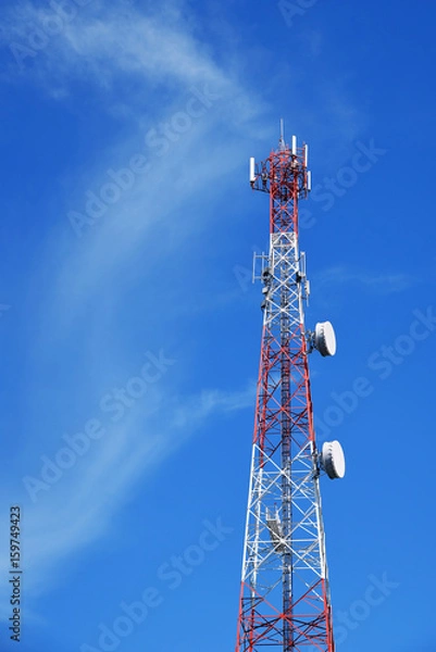 Obraz Telecommunication tower..