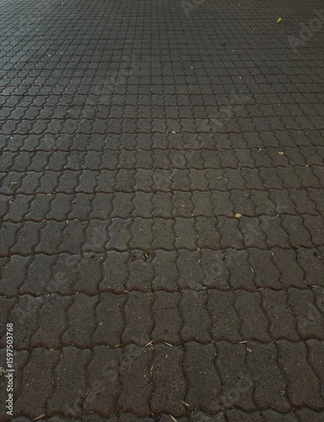 Obraz old stone pavement