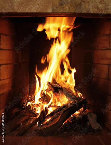 Obraz Fireplace