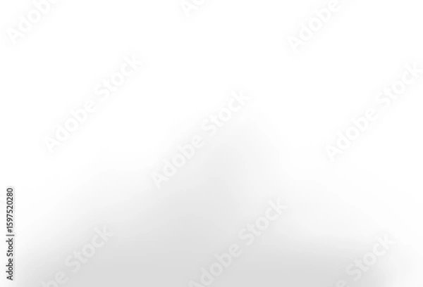 Obraz Minimalist gray mountain range with snow, on an abstract background, landscape design