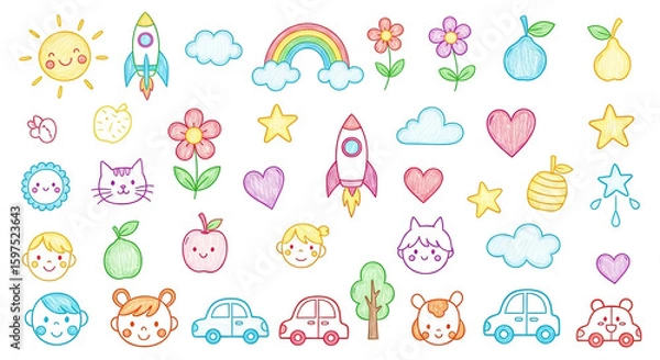 Fototapeta Happy girls biking together on a sunny day, enjoying a cheerful ride through a vibrant park.