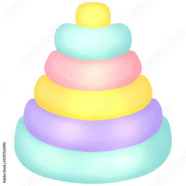 Obraz Cute baby shower