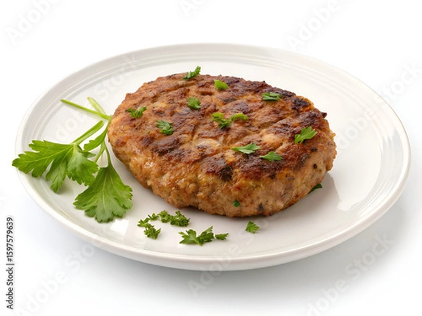 Obraz grilled steak with potatoes