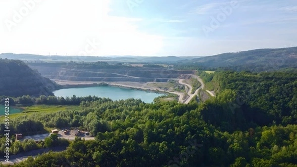 Obraz Industrial Transformation: Quarry 