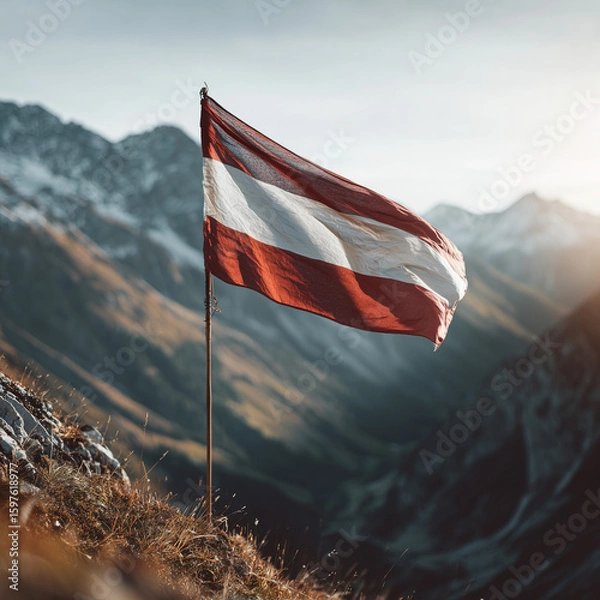 Obraz flag austria