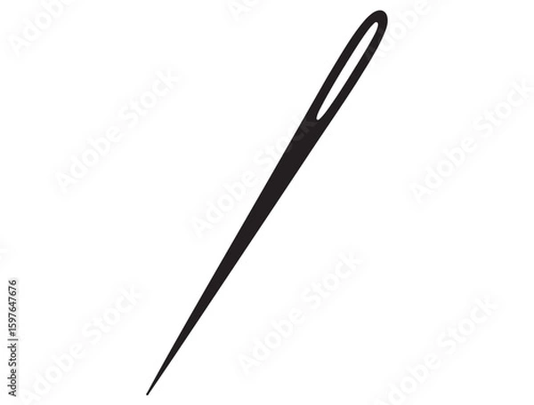 Obraz NEEDLE AND THREAD SILHOUETTE