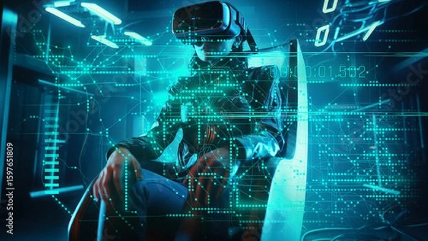 Obraz Cyber Punk Transitions	