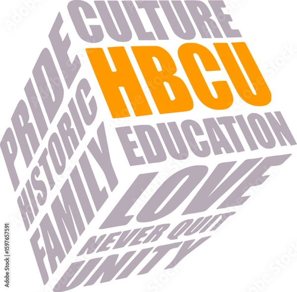 Fototapeta HBCU SVG