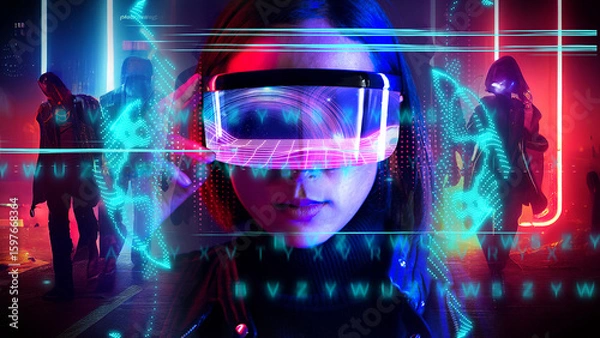 Obraz Cyber Transitions	