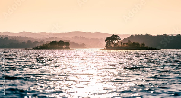 Obraz Lago ao entardecer