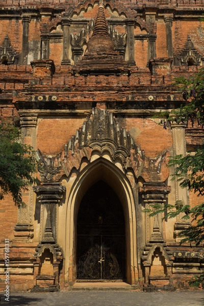 Obraz Htilominlo Temple, Bagan, Myanmar