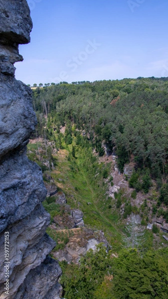 Fototapeta rocks in the mountains