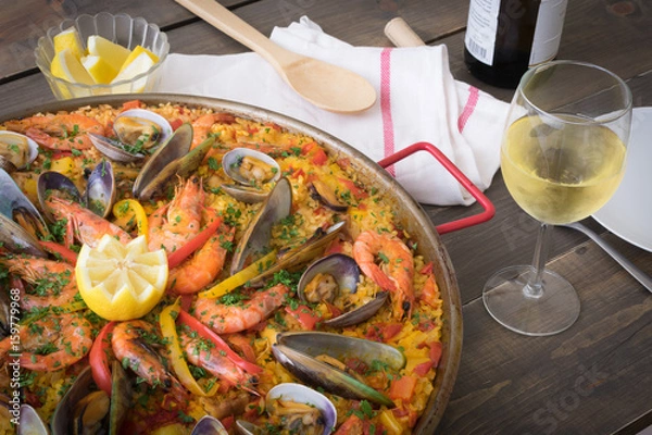 Obraz Paella