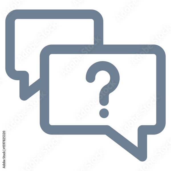 Fototapeta Help Icon Element For Design