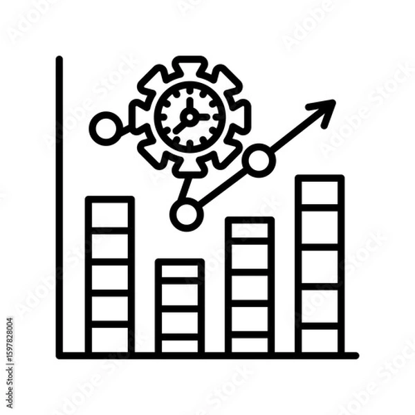 Obraz Time To Market Icon