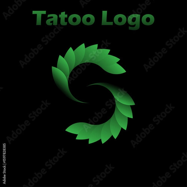 Obraz Abstract tatoo logo design