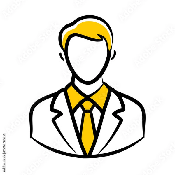 Obraz businessman icon   